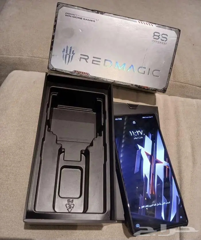 رد مجك للالعاب 8sبرو اخو الجديد مع كرتونه واغراضه 0