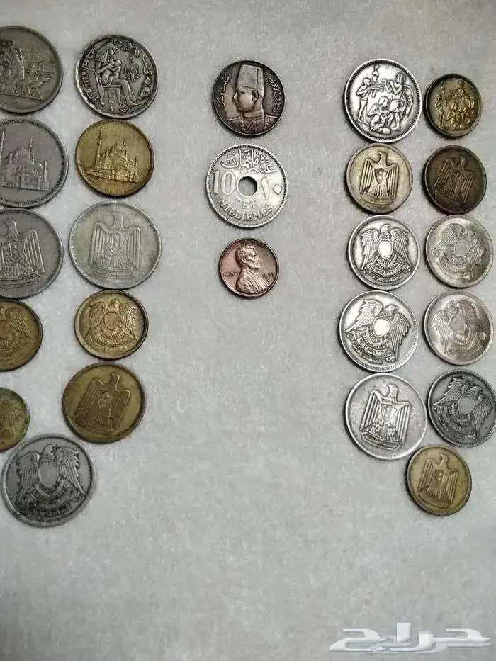 عملات قديمة 25 قطعة منوعة 0