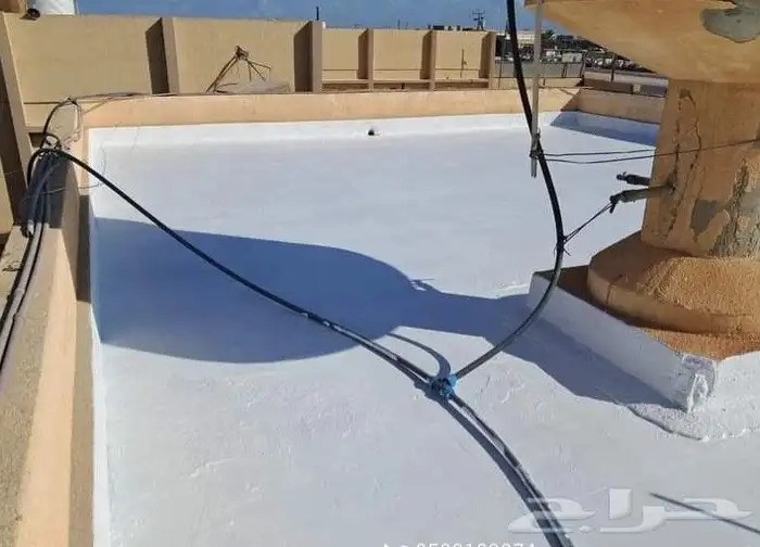 عوازل اسطح ضد تسرب المياه وعاكس للحراره عليه ضمان عشر سنوات 4