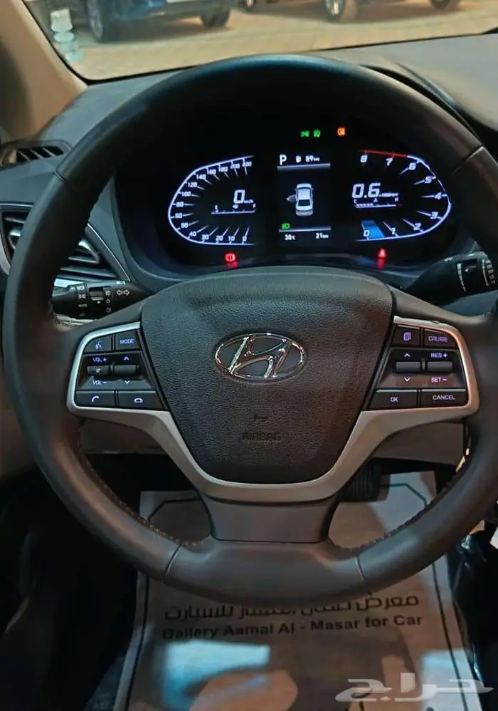 هيونداي اكسنت فل كامل فتحت سقف 2023 اصفار وكاله 5