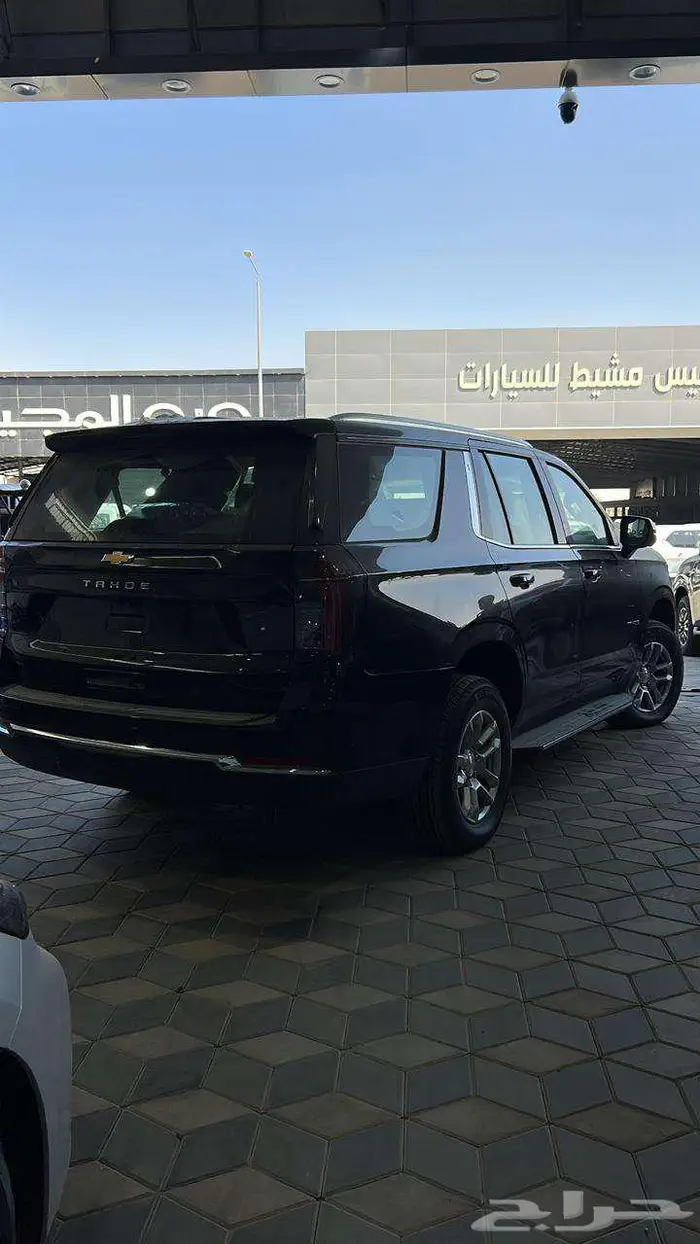 تاهو 2025 خليجي اللون الاسود بدون دبل 1