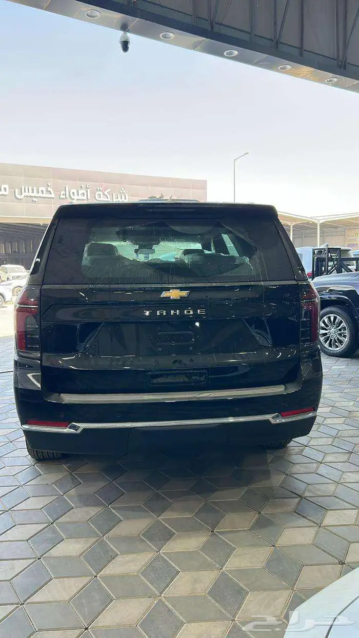 تاهو 2025 خليجي اللون الاسود بدون دبل 2
