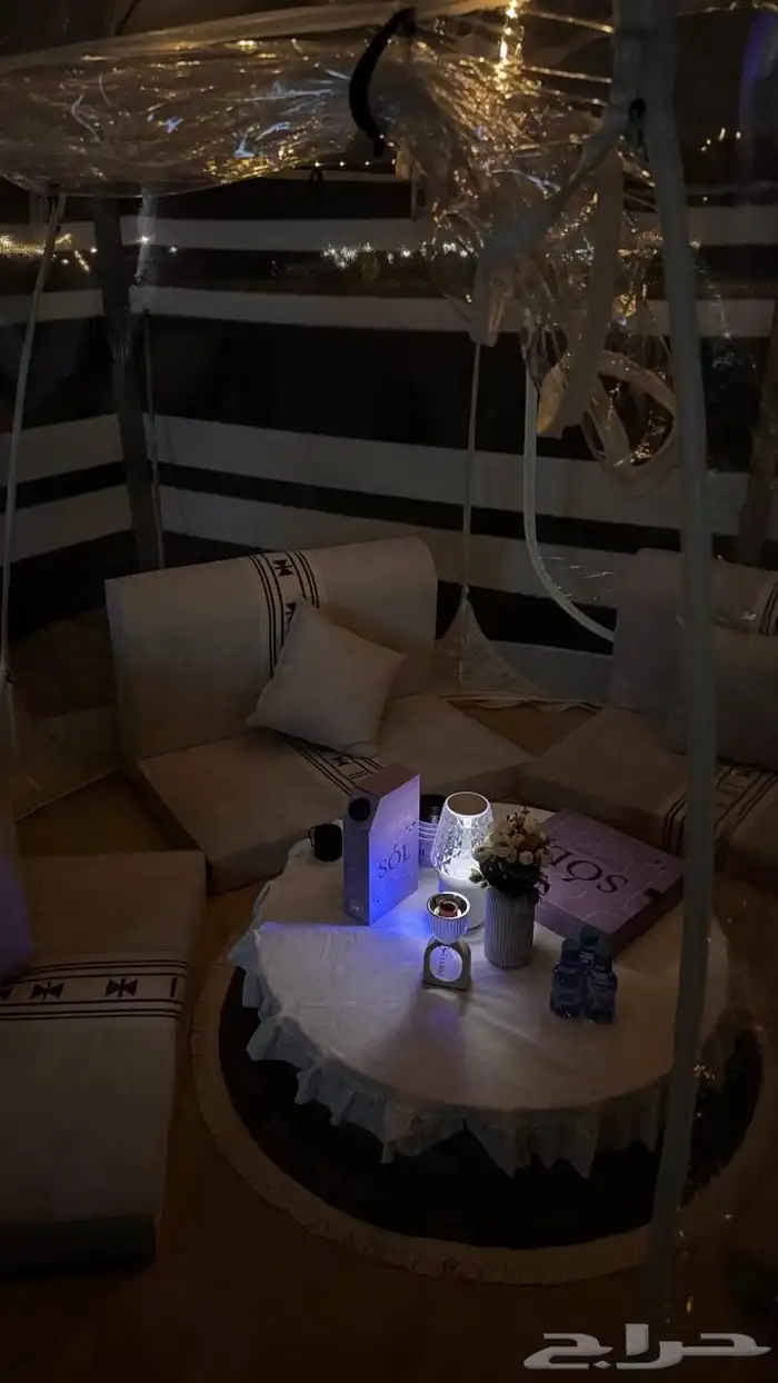 خيمه للاجار اليومي والساعه 4