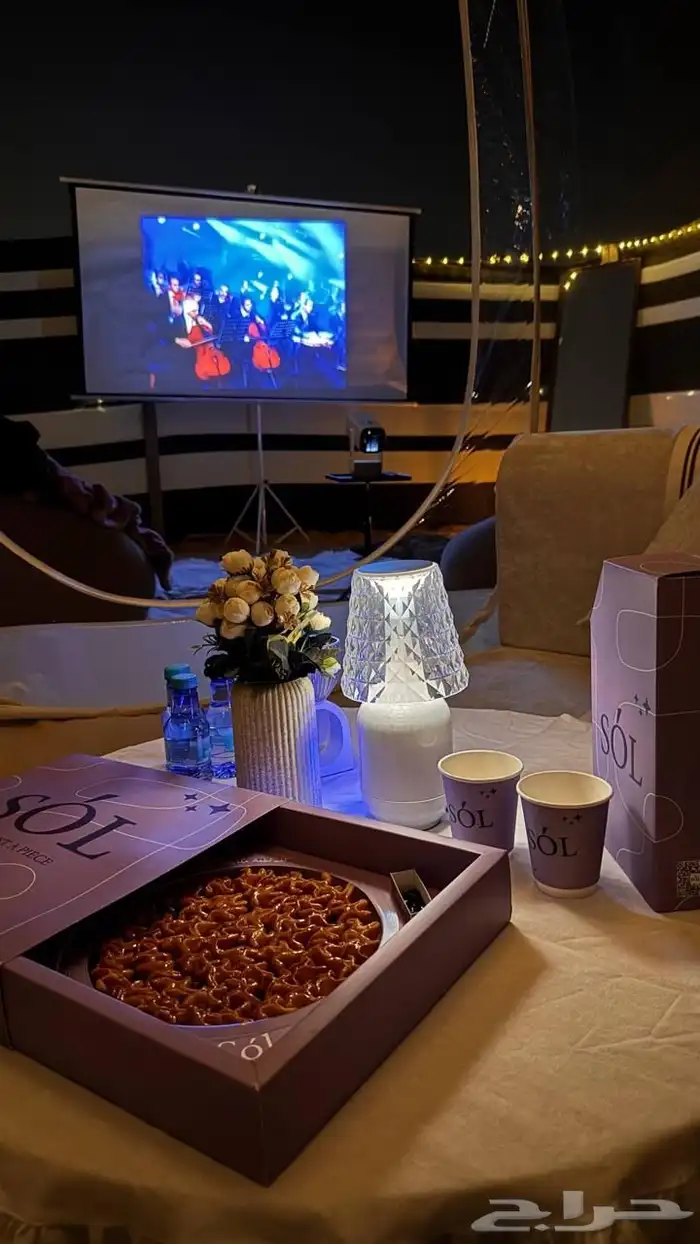 خيمه للاجار اليومي والساعه 6