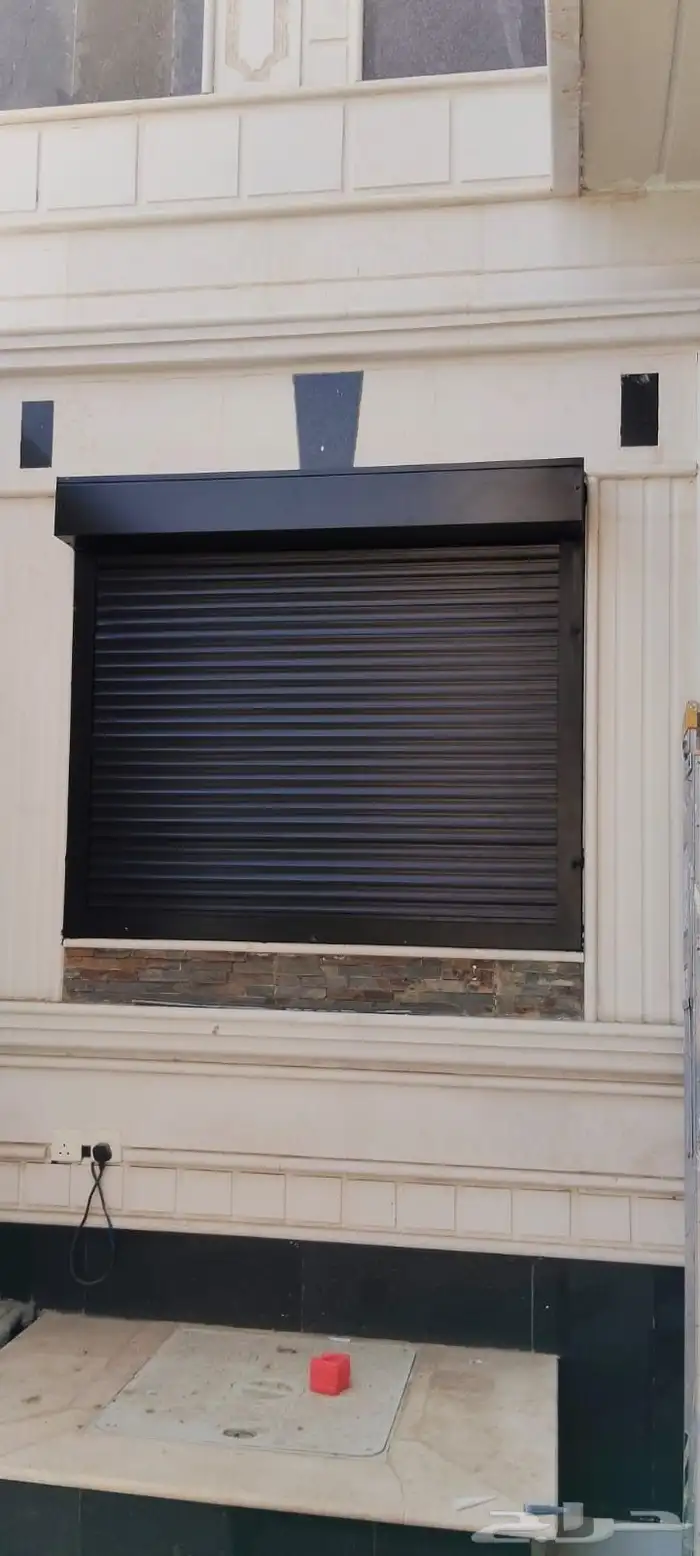 نوافذ شتر المنيوم نوافذ المنيوم زوجاج و ابواب المنيوم 1