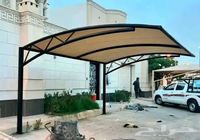 مظلات سواتر خيام تغيير قماش وفك ونقل وتغيير قماش كوري 8