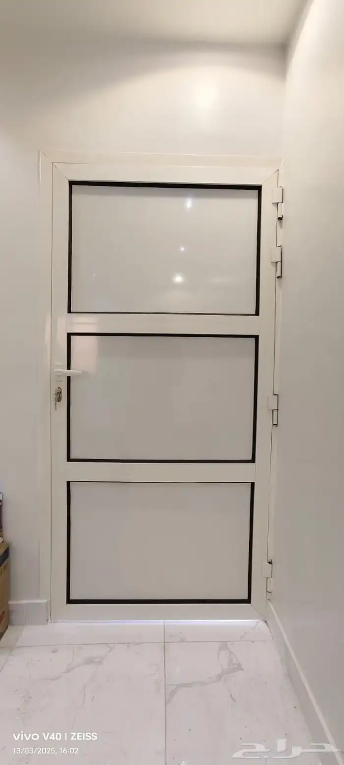 ابواب المنيوم دبل تيوبات شرائع عادي تيوبات ابواب كلادينج 3