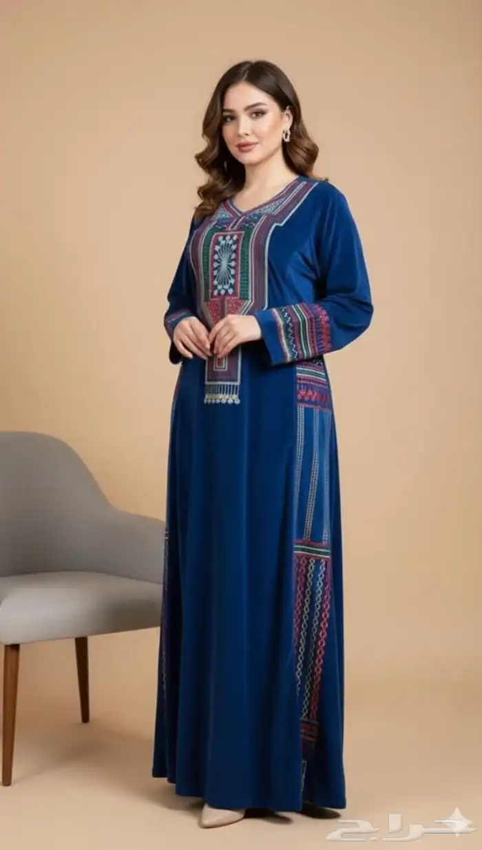 جلابيات قطيفه شتوي 8