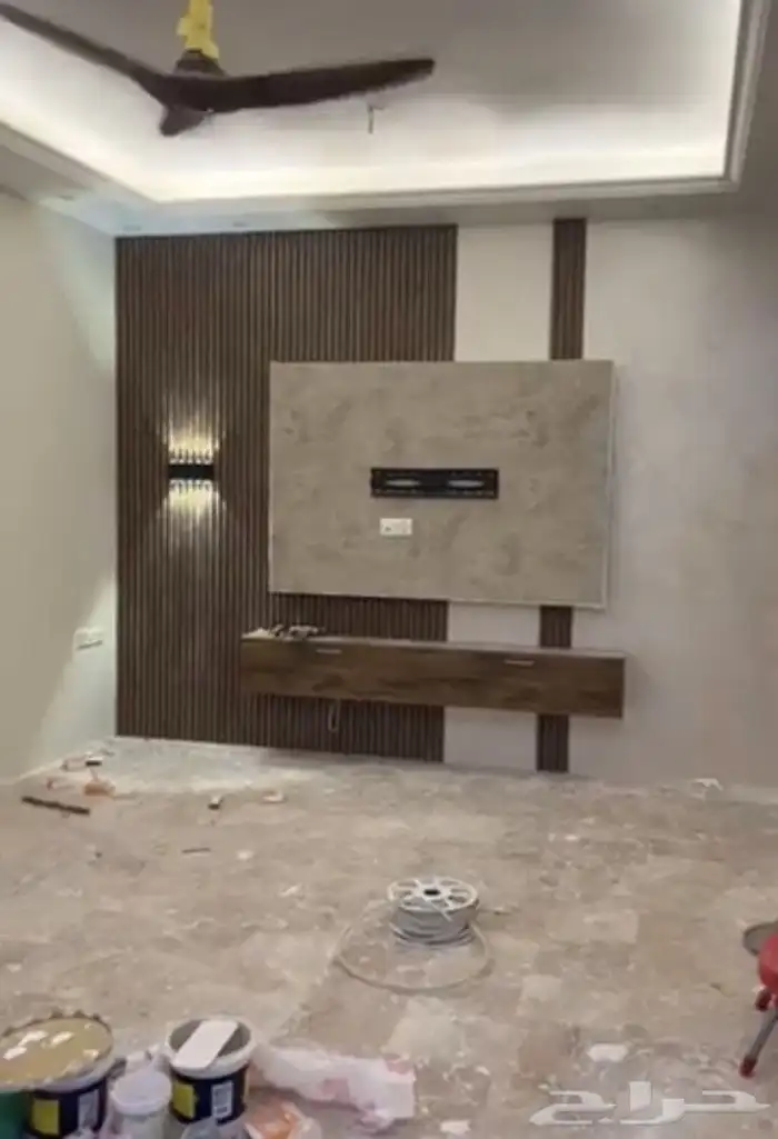 ديكورات و دهانات منازل داخليه وخارجه وجميع اعمال الترميم 6