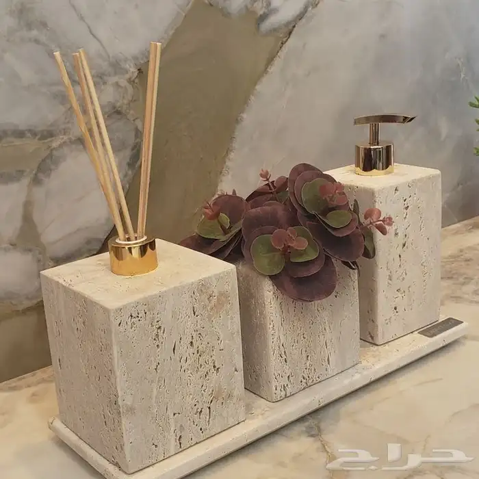 تصميم المغاسل والطاولات والدرجات من الرخام والبورسلين 4