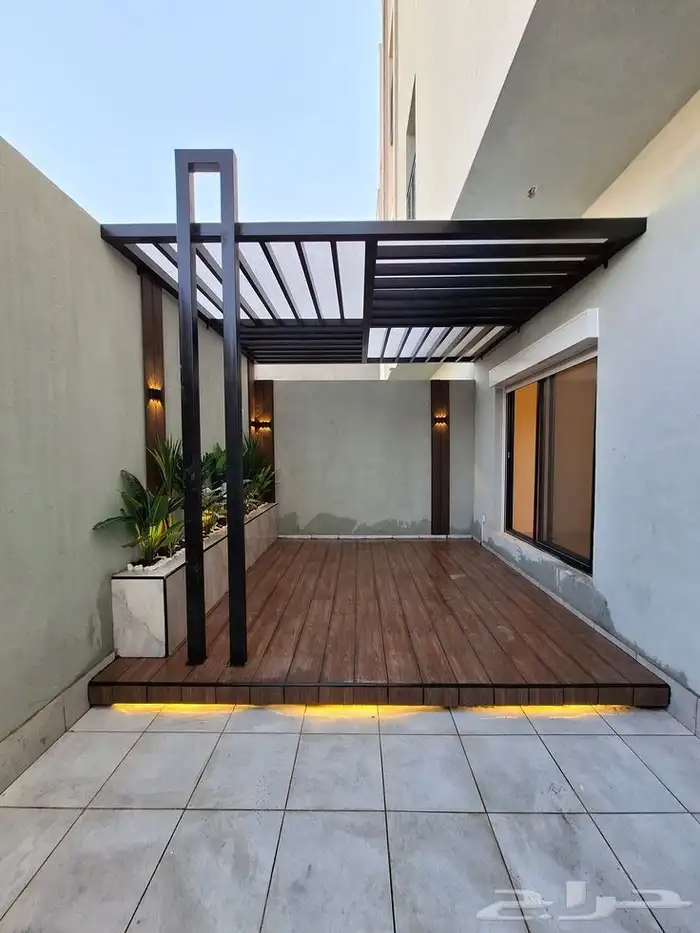 عوازل برجولات ديكورات مظلات 0