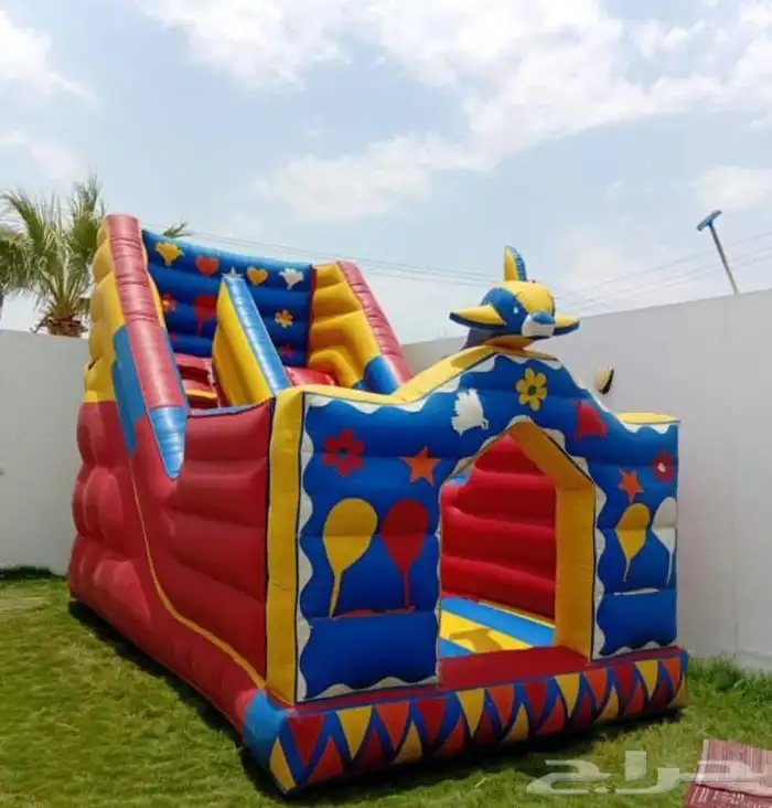 لتأجير نطيطات زحاليق عاديه زحاليق هوائيه 1