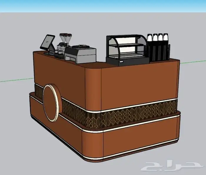 تصميم كشك كريب 3