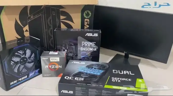 بي سي مع شاشة وكيبورد وماوس ب1850 6