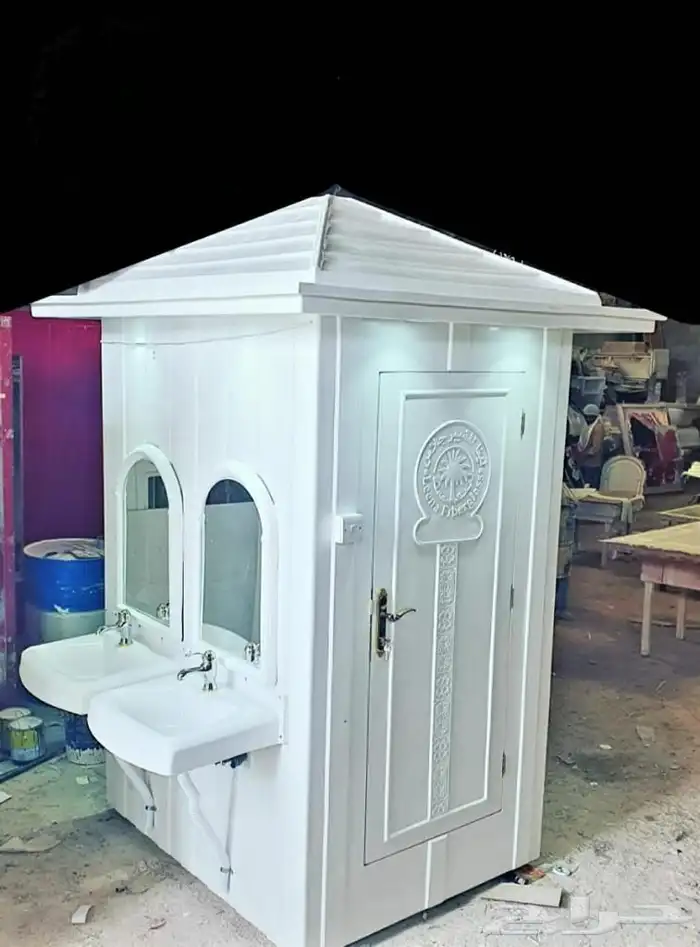 دورات مياه متنقلة فيبر جلاس 1