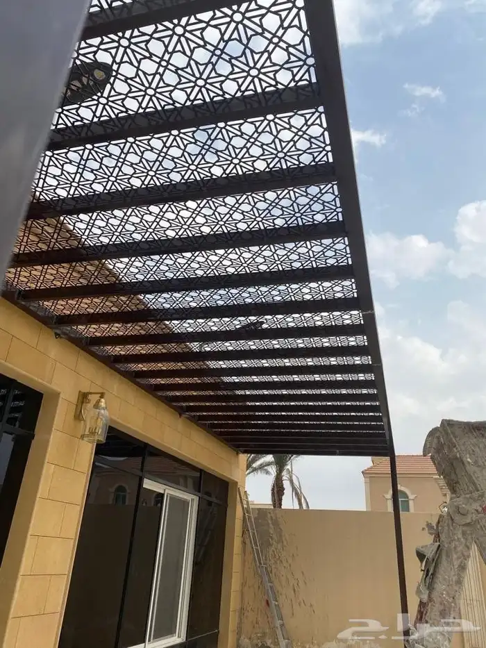 مظلات قص ليزر للفلل والمزارع والمنتزهات 5