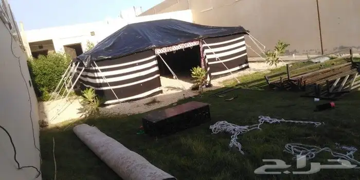 تجهيز مخيمات 7