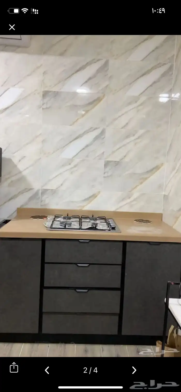 مطبخ استعمال نظيف سبب البيع النقل لمطبخ اكبر 2