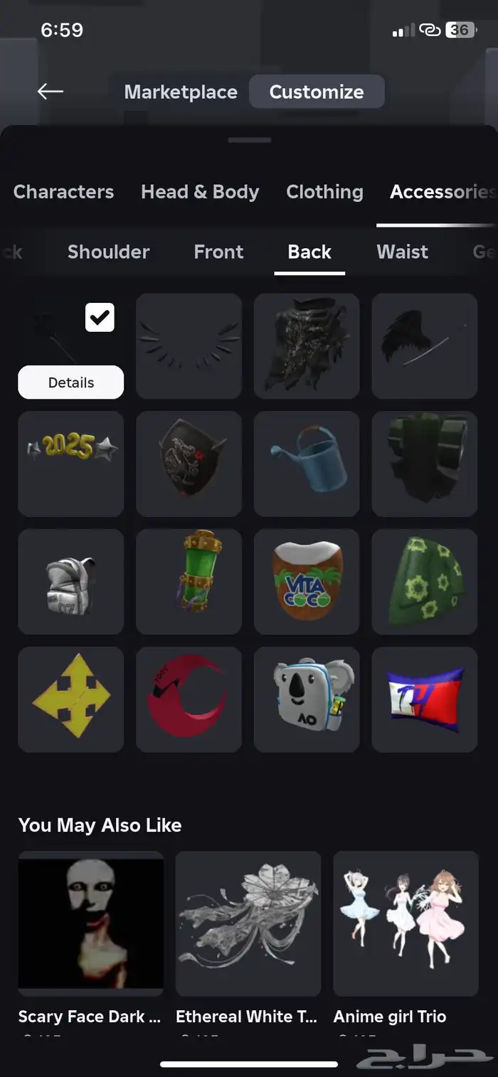 حساب روبلوكس 22