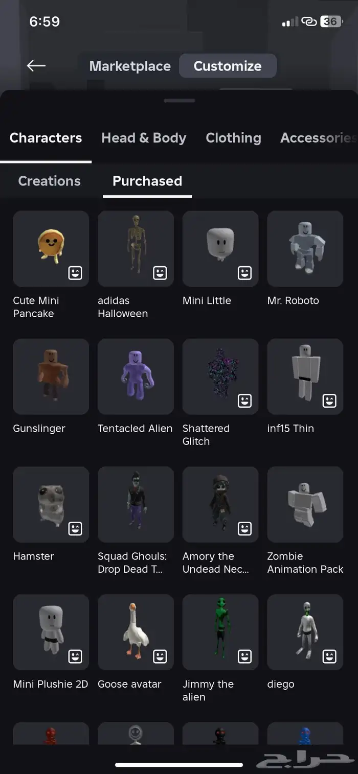 حساب روبلوكس 19