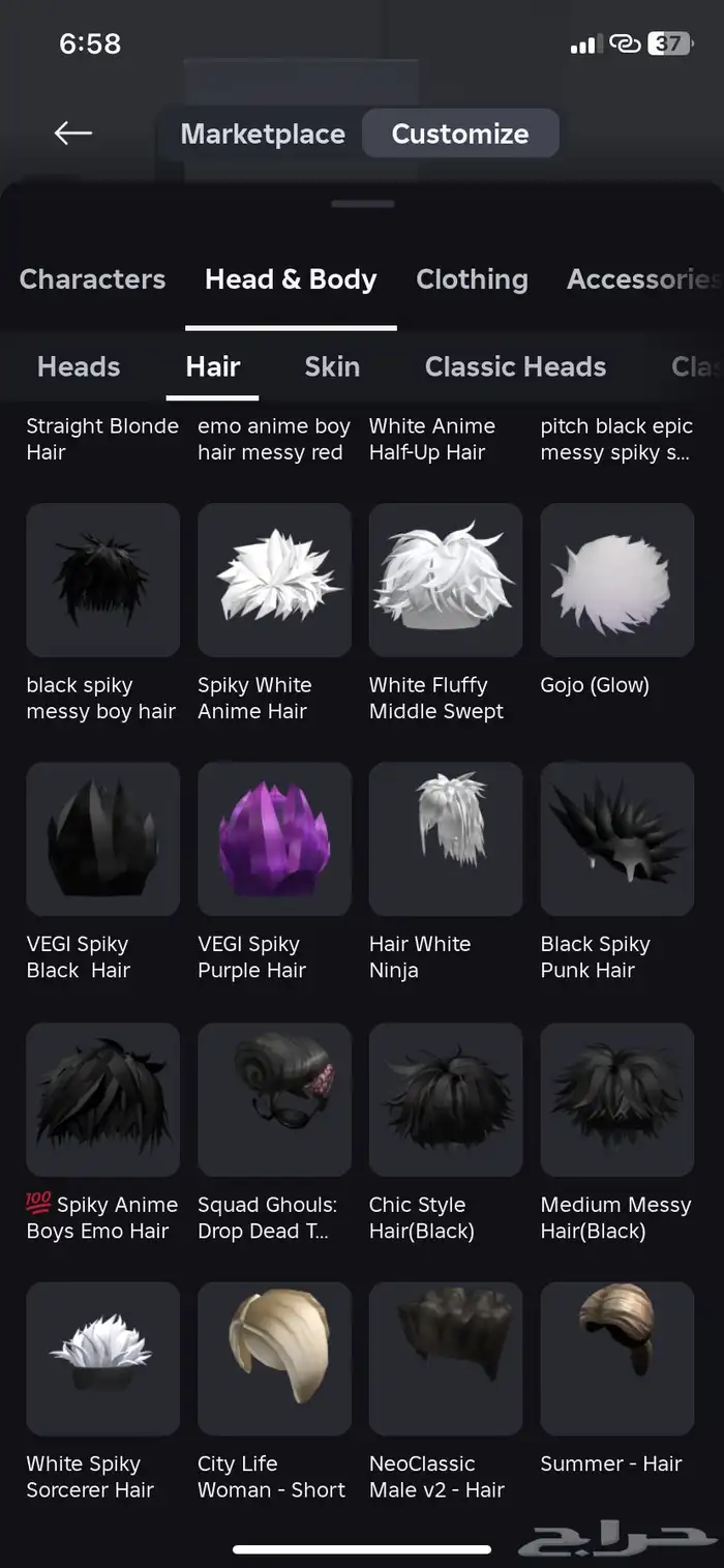 حساب روبلوكس 31