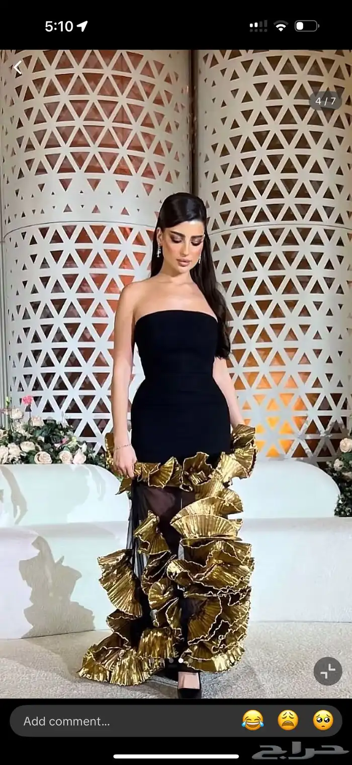 فستان من المصممه الكويتية ساره المحيسن 2