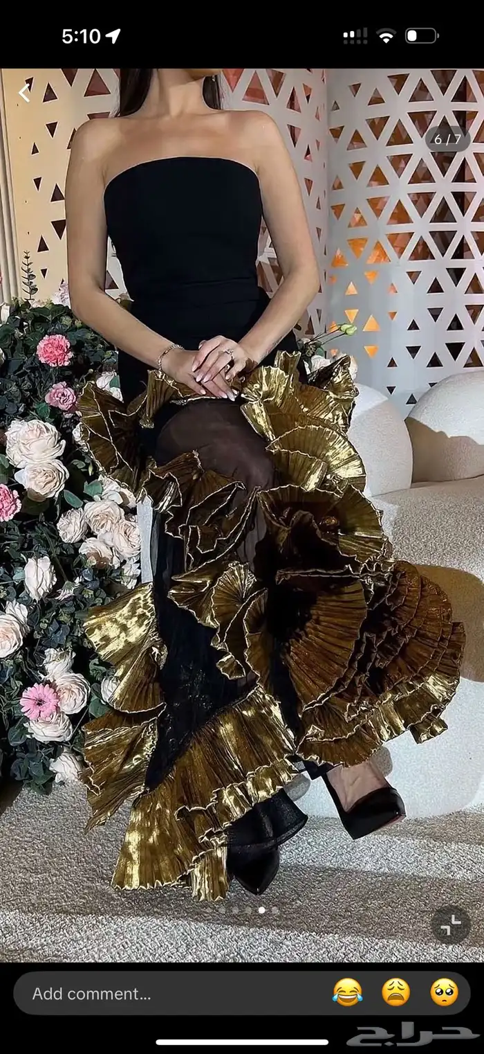 فستان من المصممه الكويتية ساره المحيسن 3