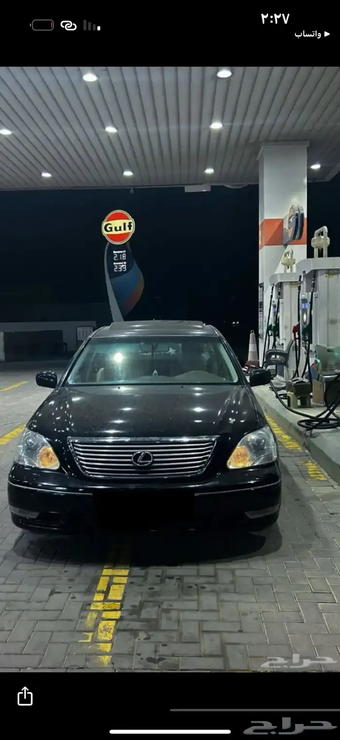 لكزس ls430 للبيع بدون لوح عليها مخالفت 0