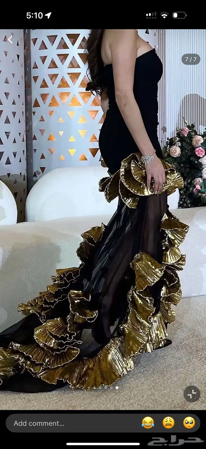 فستان من المصممه الكويتية ساره المحيسن 4