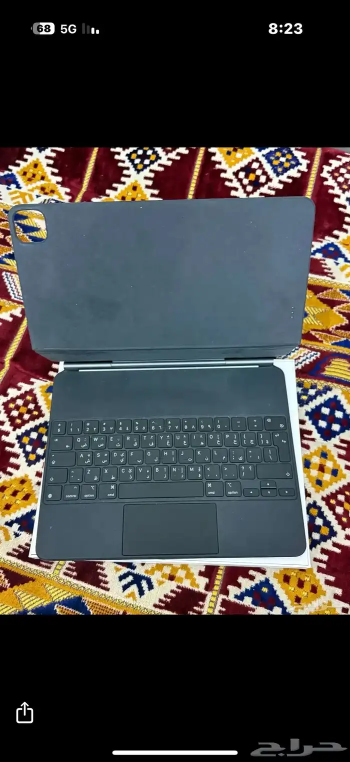 كيبورد ايباد برو ابل الاصلي نظيف مع كرتونه 2