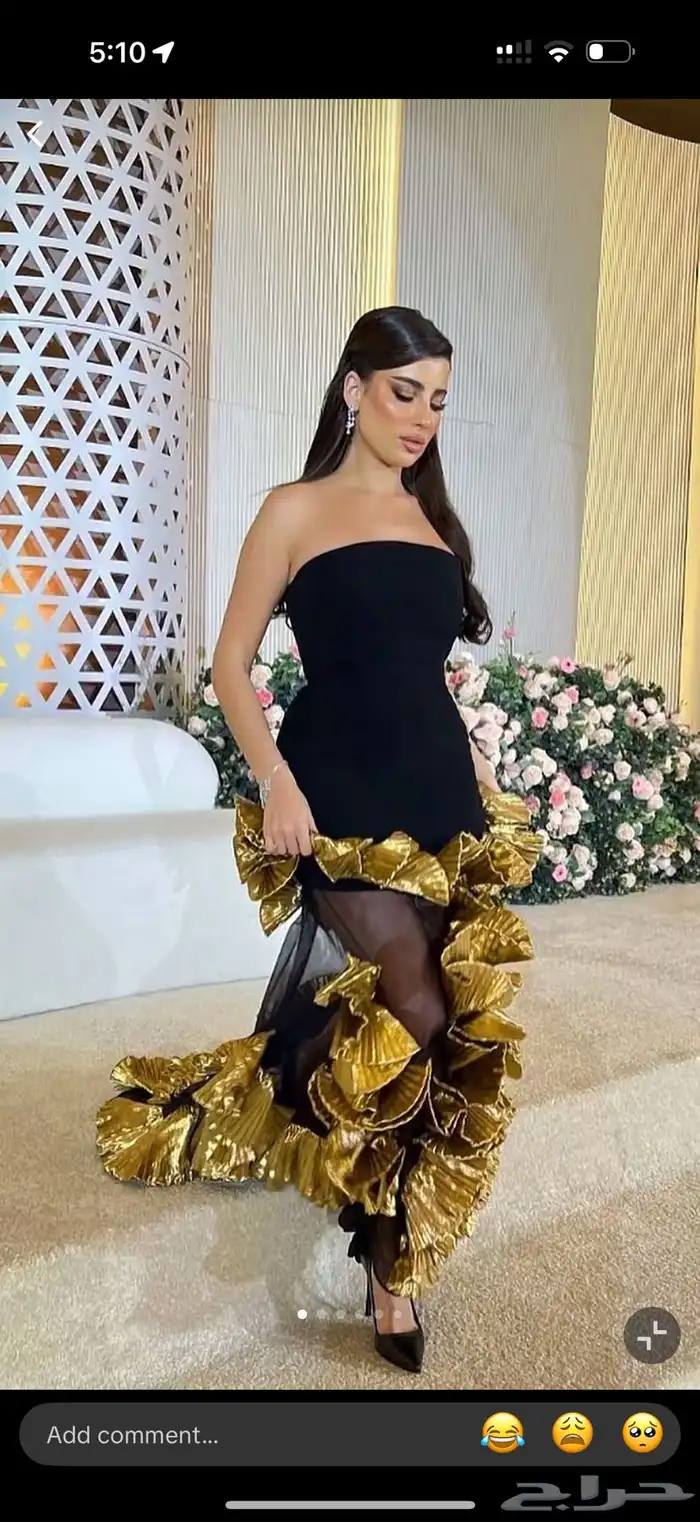 فستان من المصممه الكويتية ساره المحيسن 0