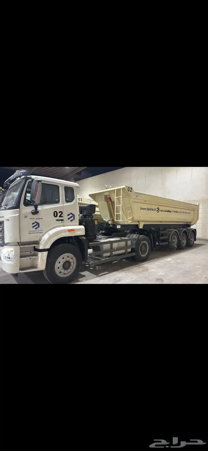 يوجد قلابات للايجار تريلات تريله قلاب 2