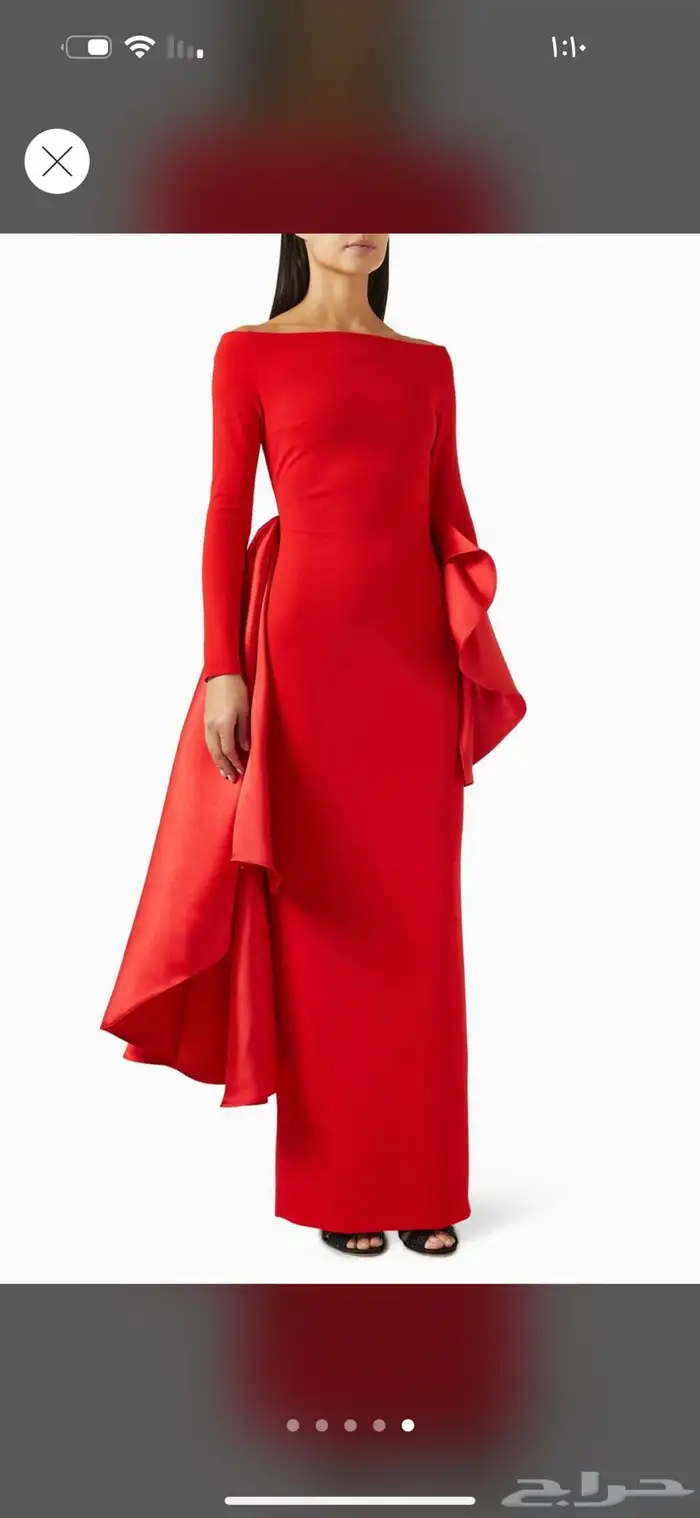فستان سهره احمر جديد 1