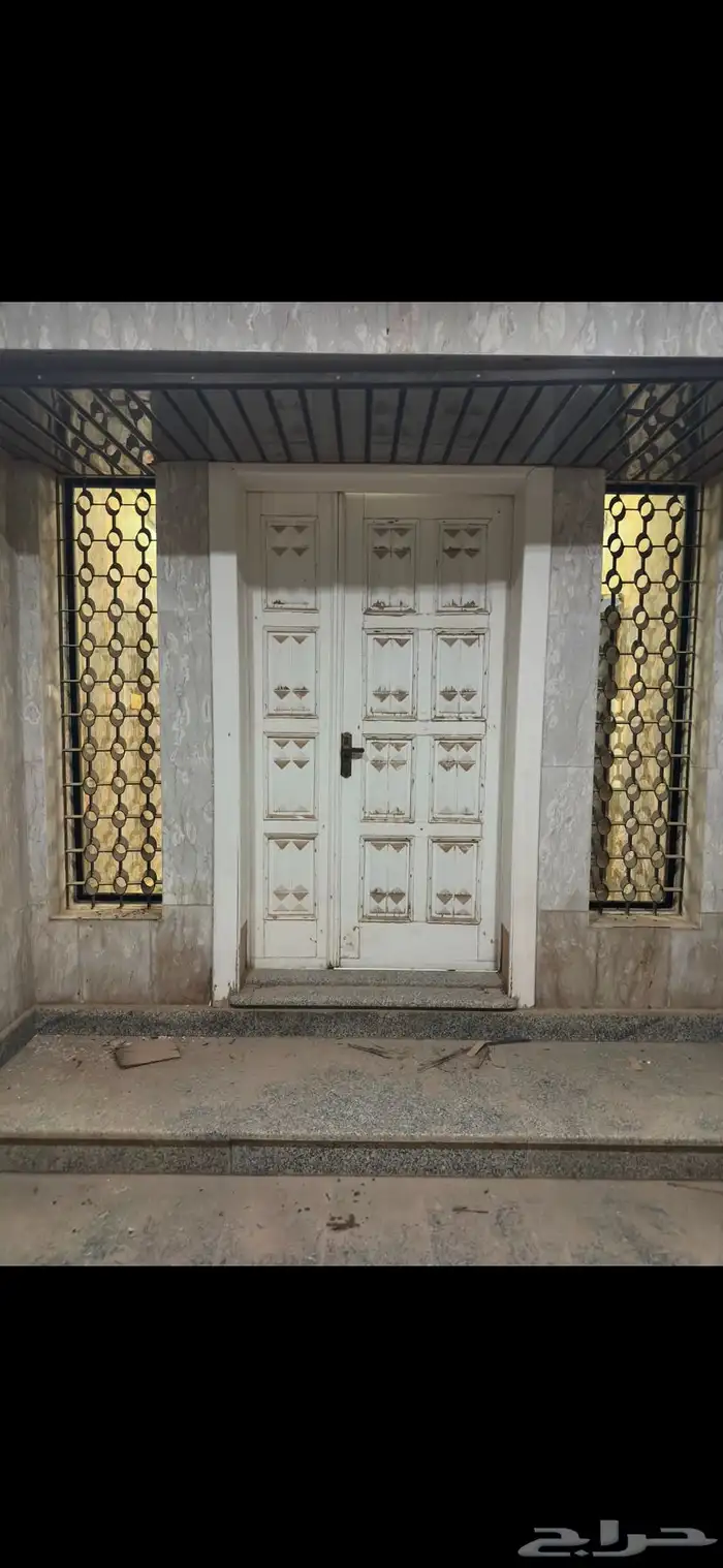 باب مدخل الفله خشب 1