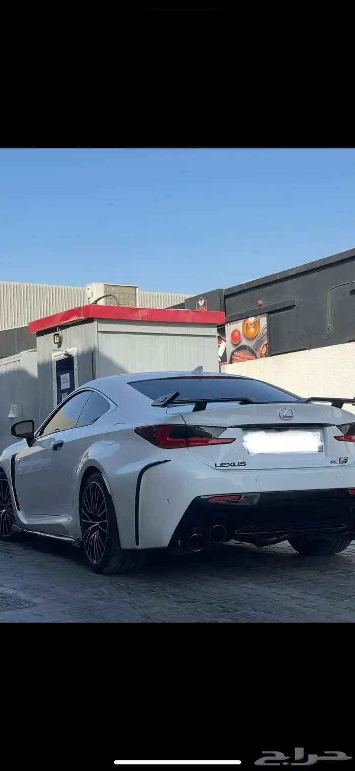 lexus rc - rcF spoiler 4