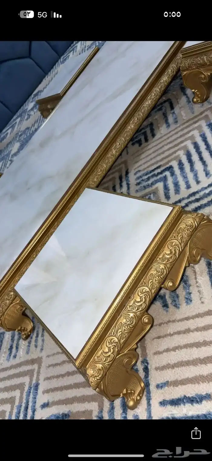 طاوله ارضيه مع اربع خدمه سراميك 2