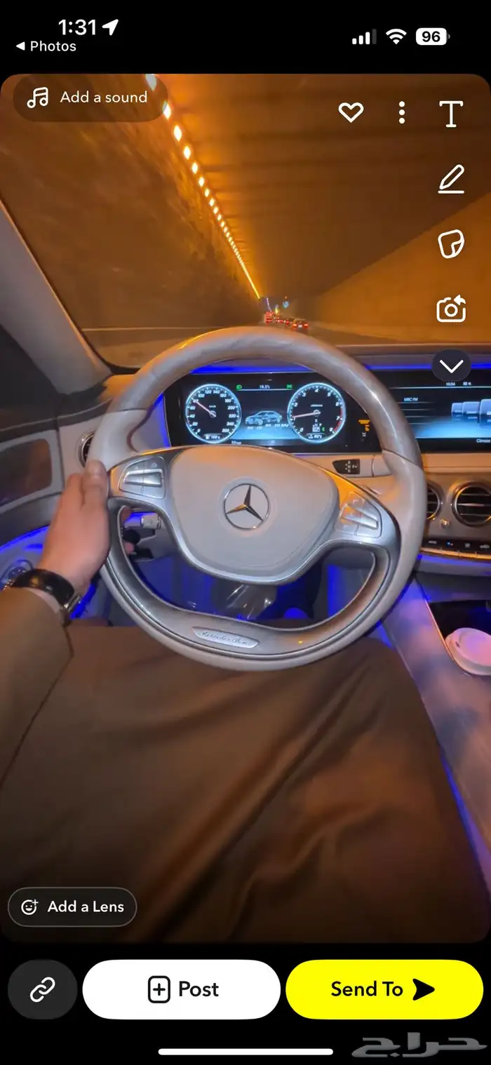 مرسيدس. مخرزن ممشى حقيق 1