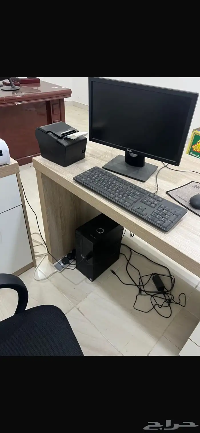 مكتب مع سكرتارية مع كرسي للبيع 4