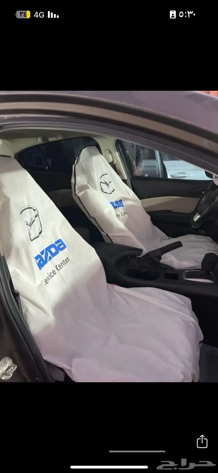 مازدا 3 الموديل 2015 قير مكينه شرط رش نضافه للفحص بدون حواث 6