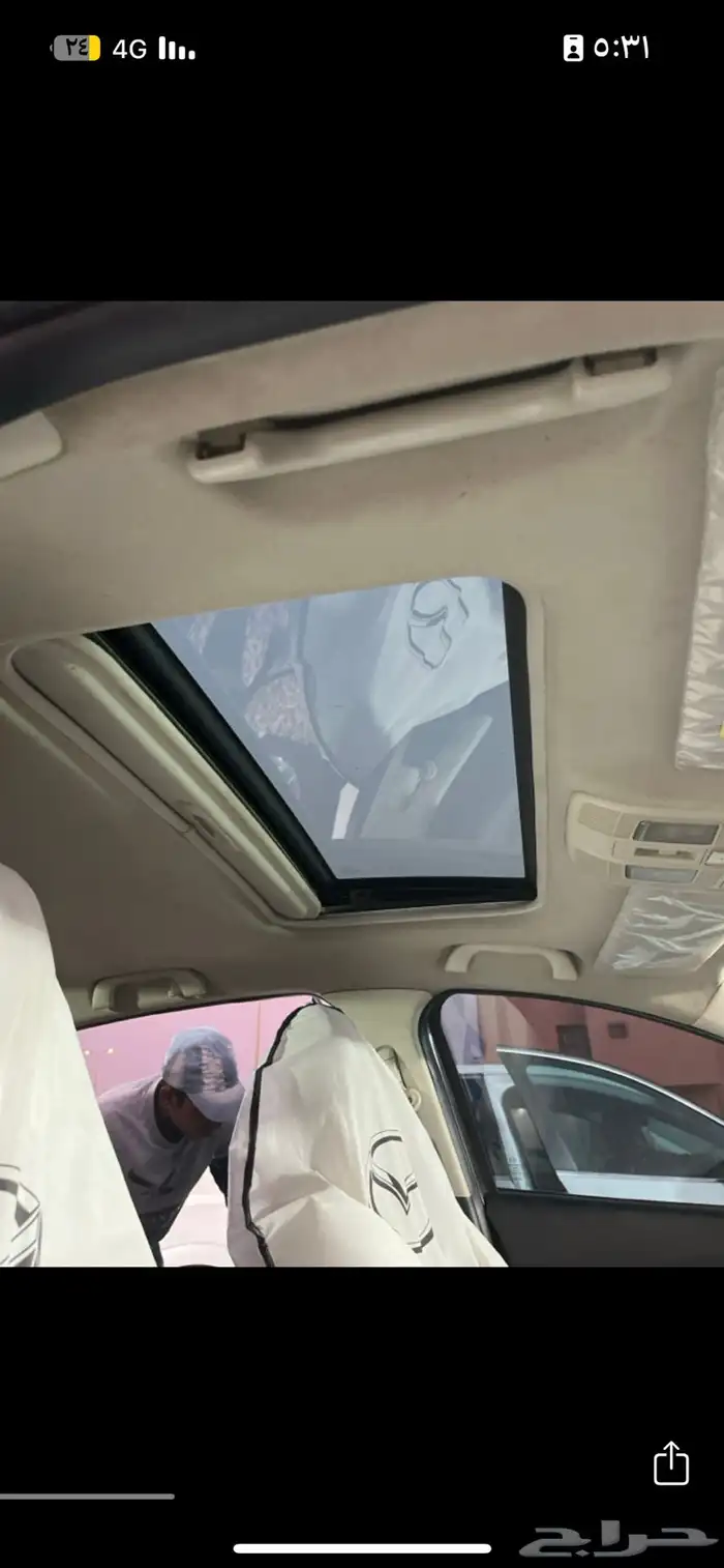 مازدا 3 الموديل 2015 قير مكينه شرط رش نضافه للفحص بدون حواث 4