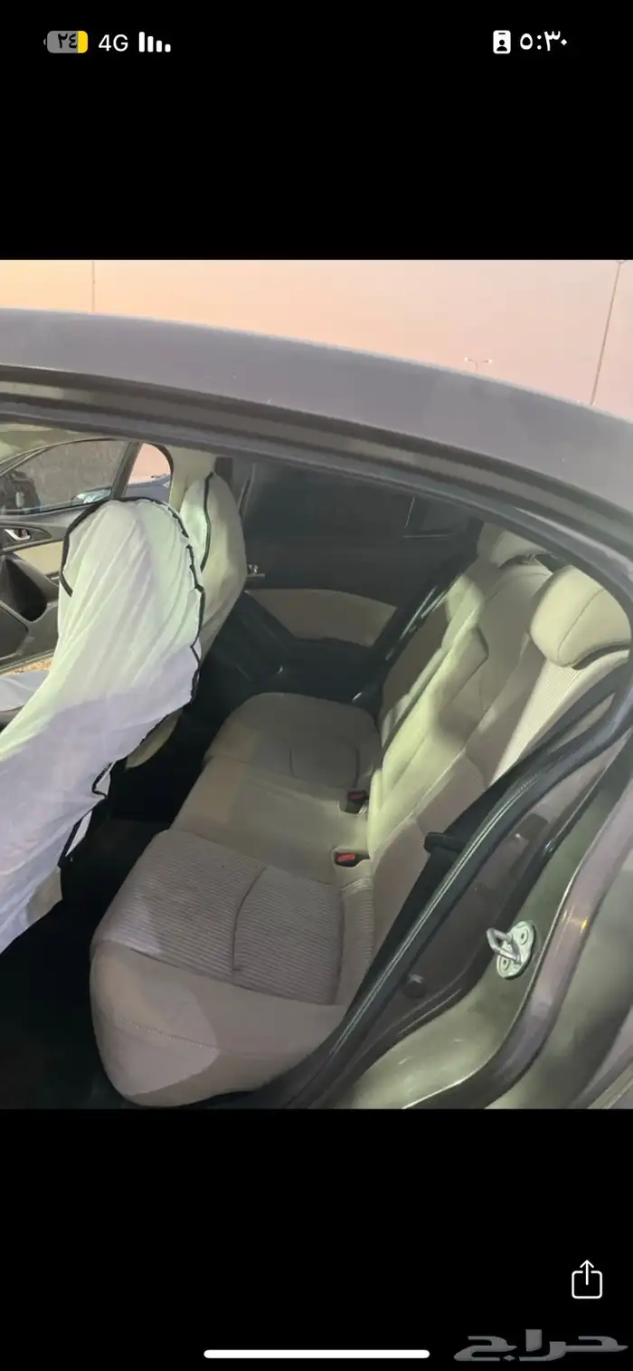 مازدا 3 الموديل 2015 قير مكينه شرط رش نضافه للفحص بدون حواث 7