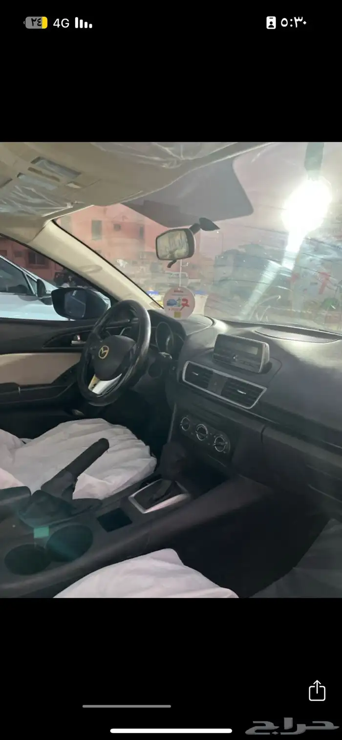 مازدا 3 الموديل 2015 قير مكينه شرط رش نضافه للفحص بدون حواث 5