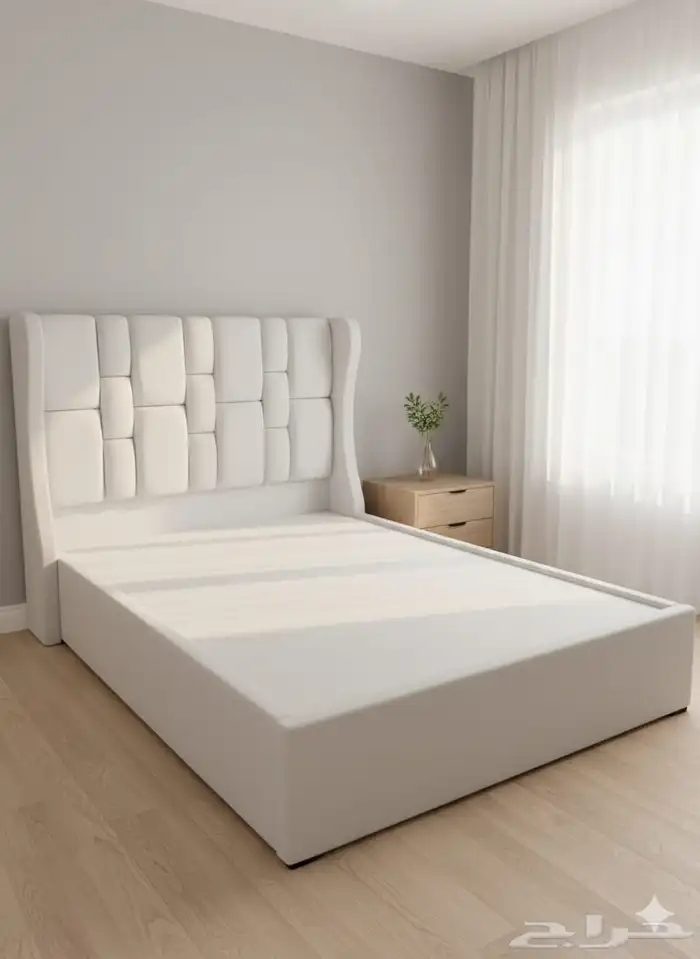 سرير بوكس  نفر و نص  خشبي. 5