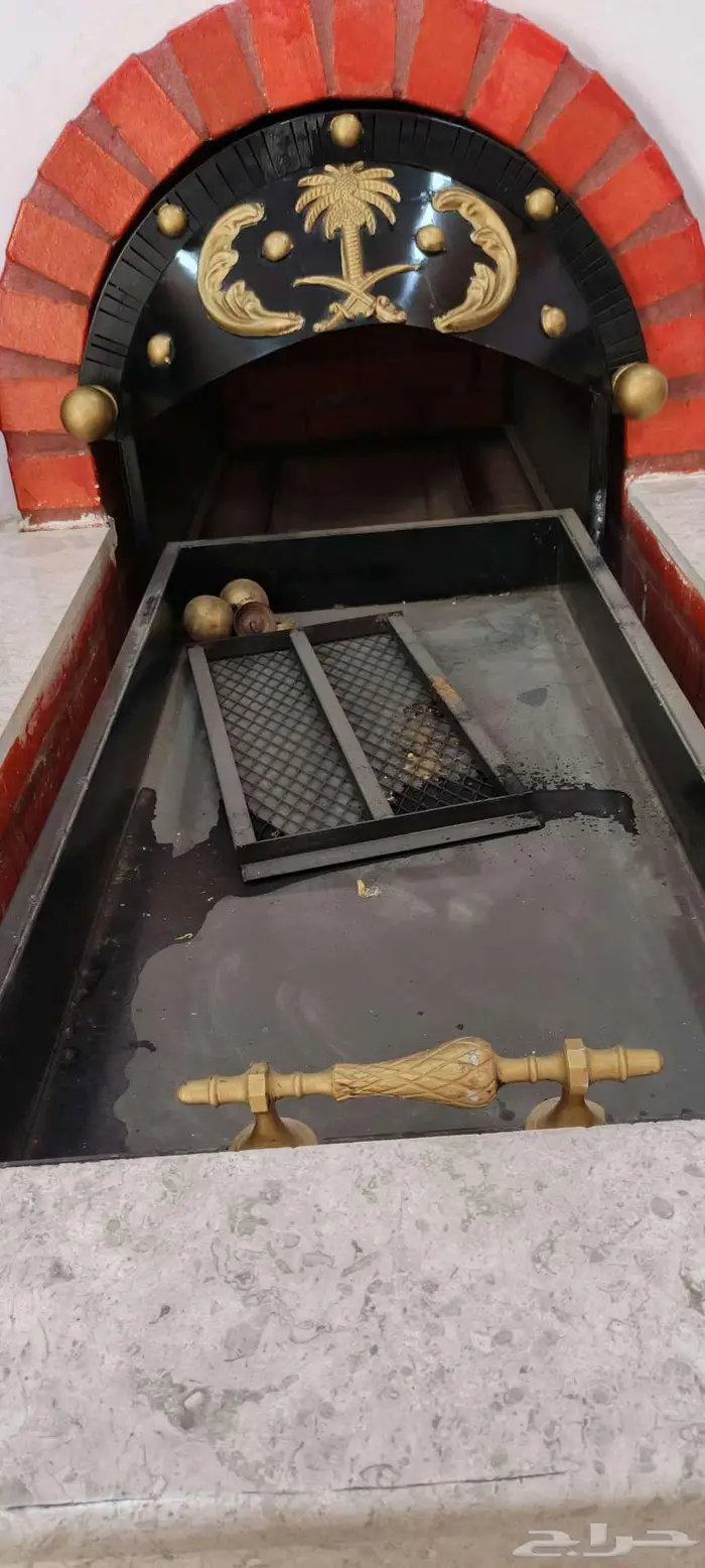 للبيع منقل حديد للمشب   منقل خشب 6