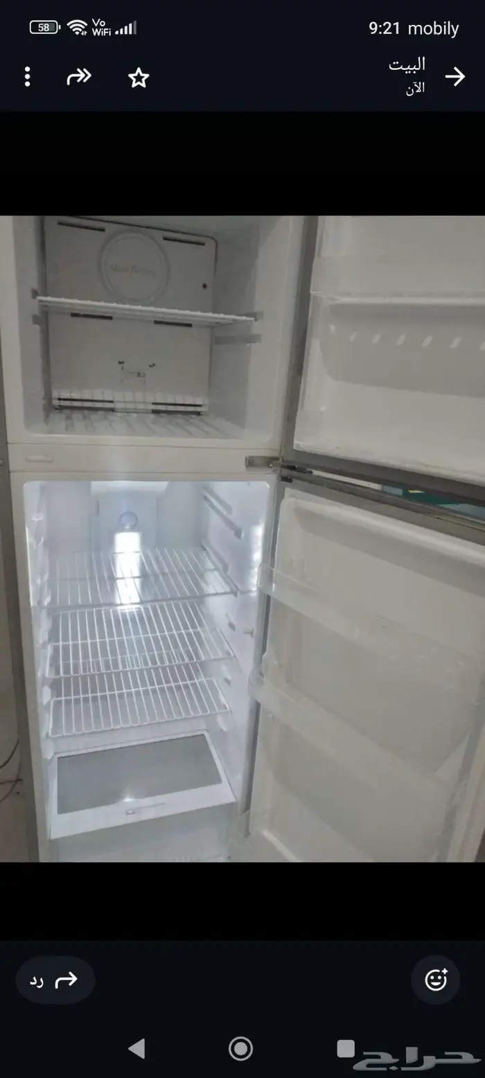 ثلاجه وفرن واسطوانة غاز وشاشه وحدة ادراج مطبخ 0