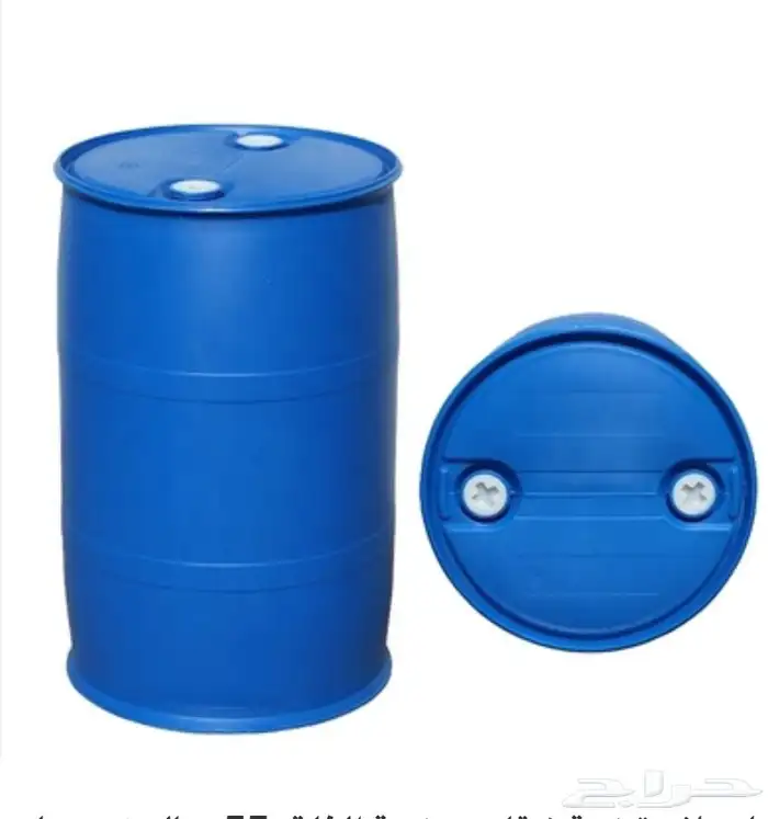 برميل بلاستيك ازرق 200 لتر 1
