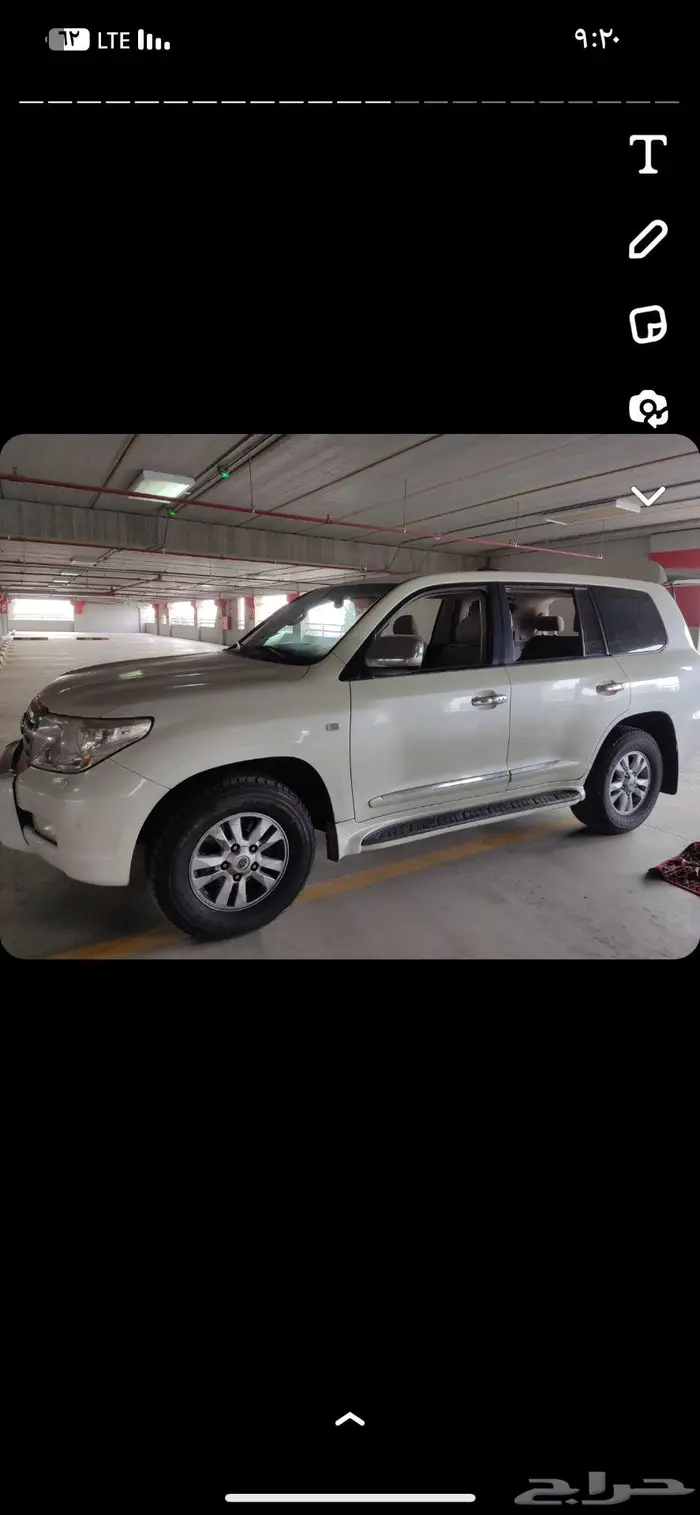 لاندكروز 2008 البدي وكالة مشي قليل 0