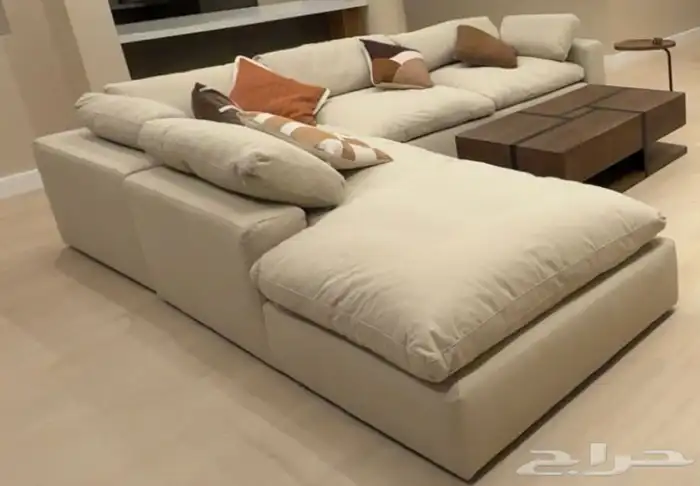 Anastasia 5 Seater L-Shape Sofa Cloud Couch كنب كلاود جديد 2