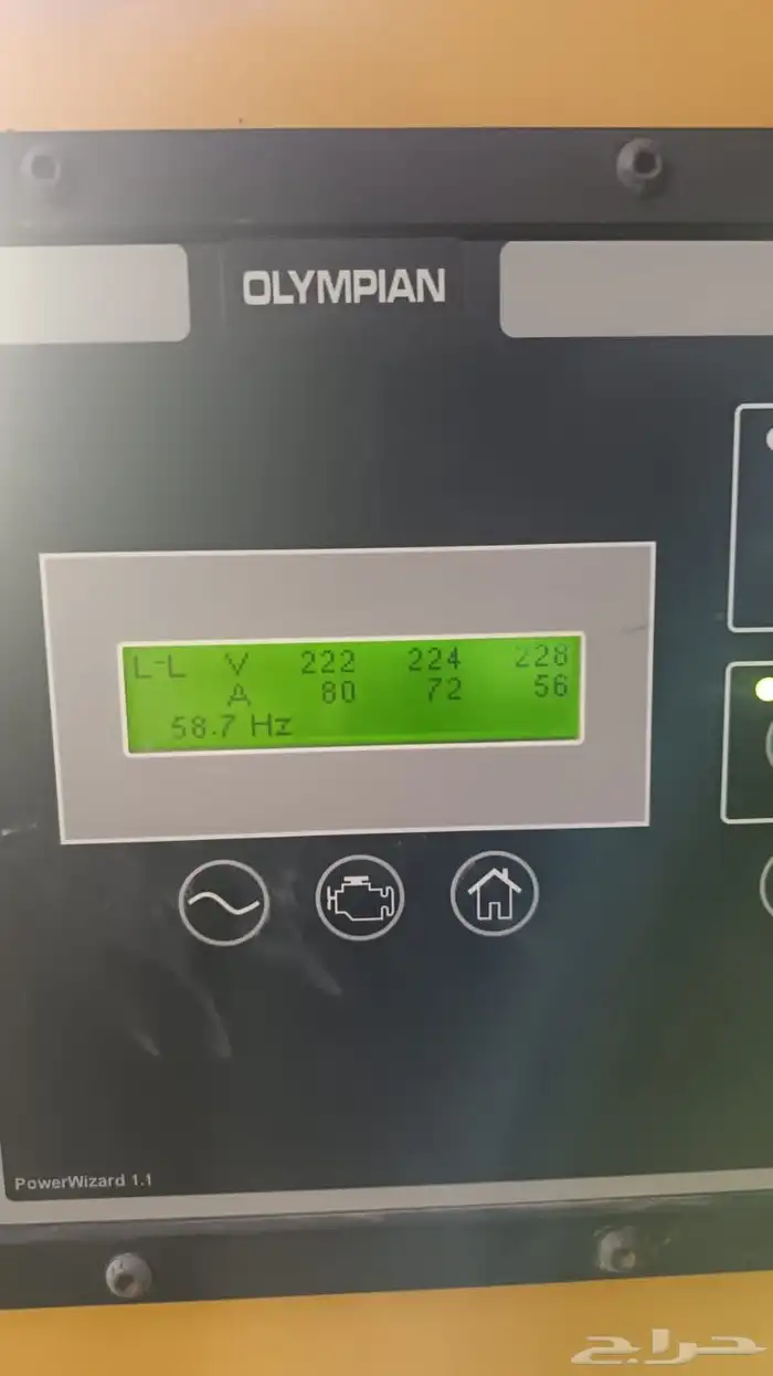 مكينه كهرباء اولمبيان موديل 201250KVA جاهزة للاستخدام 1