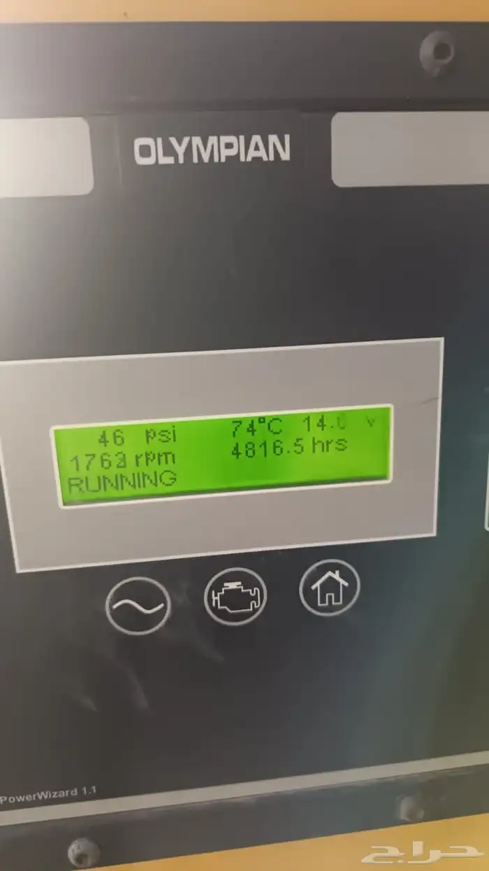 مكينه كهرباء اولمبيان موديل 201250KVA جاهزة للاستخدام 0